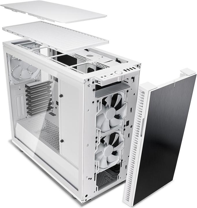Fractal Define R6 USB-C - White TG - buy at Galaxus - Galaxus